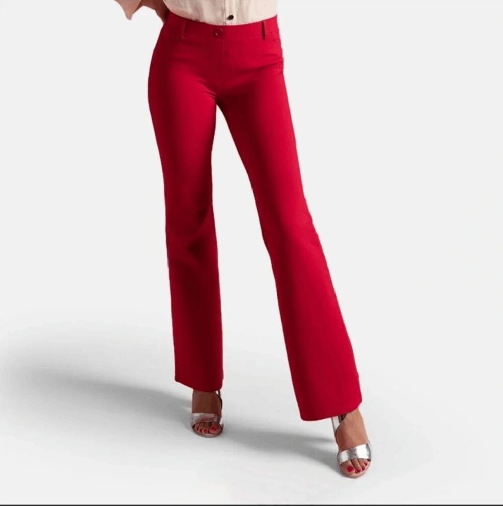 New Betabrand Poinsettia Bootcut Two Pocket Dress Pant Yoga Pants 1X